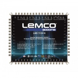 LEMCO LMS 17/24 C - 17 Εισόδων Cascade Multiswitch